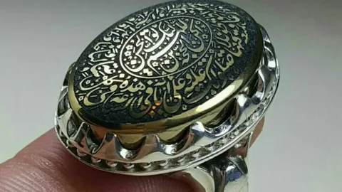 تصویر 1 از قیمت خرید انگشتر فیروزه سبز با فروش عمده